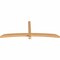 Ekena Millwork Bellingham Timber Gable Bracket, Western Red Cedar, 84"W x 31"H x 3 1/2"D x 3 1/2"F, 9/12 Pitch GBW084X31X0404BEL00SWR - alternate 4